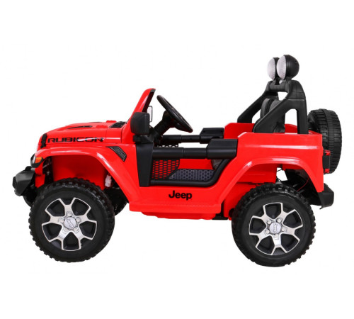 Дитяча акумуляторна машинка Jeep Wrangler Rubicon Червона Дитяча акумуляторна машинка Jeep Wrangler Rubicon Червона