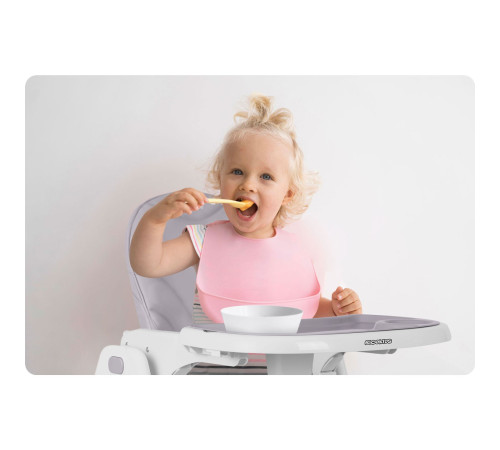 Стільчик для годування a Ricokids Tulo ніжно-рожевий Стільчик для годування a Ricokids Tulo ніжно-рожевий