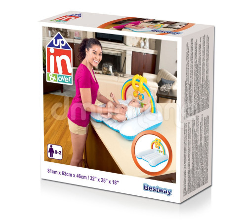 Пеленальний столик надувний Bestway 52241, 81 x 63 x 46 см - різнокольоровий