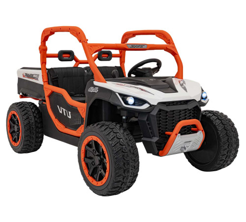 Дитячий акумуляторний автомобіль фермерський UTV Racing White Дитячий акумуляторний автомобіль фермерський UTV Racing White