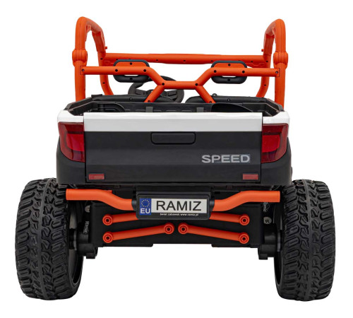 Дитячий акумуляторний автомобіль фермерський UTV Racing White Дитячий акумуляторний автомобіль фермерський UTV Racing White