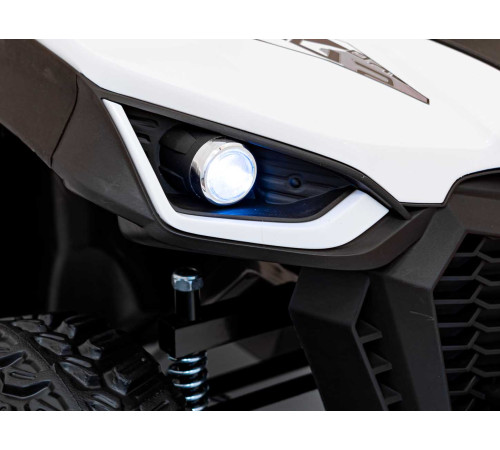 Дитячий акумуляторний автомобіль фермерський UTV Racing White Дитячий акумуляторний автомобіль фермерський UTV Racing White