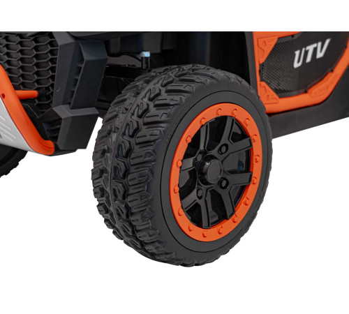 Дитячий акумуляторний автомобіль фермерський UTV Racing White Дитячий акумуляторний автомобіль фермерський UTV Racing White