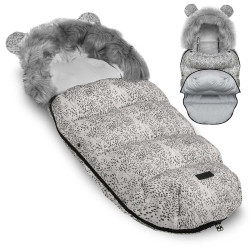 Конверт Elmi Ricokids для коляски та санок, 95 х 48 см - білий