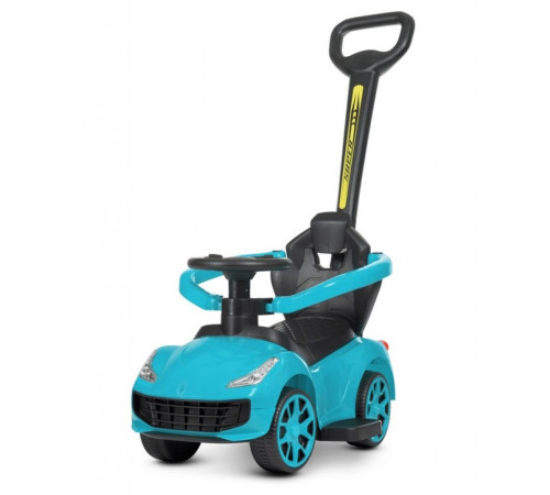 Дитяча машинка з ручкою Spoko SP-608 синій Дитяча машинка з ручкою Spoko SP-608 синій