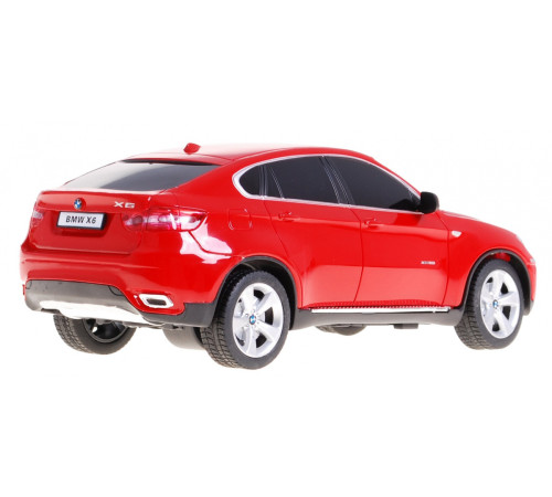 BMW X6 червоний RASTAR модель 1:24 Позашляховик на дистанційному керуванні + пульт BMW X6 червоний RASTAR модель 1:24 Позашляховик на дистанційному керуванні + пульт