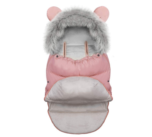 Конверт Elmi Ricokids для коляски та санок, 95 х 48 см - світло-рожевий Конверт Elmi Ricokids для коляски та санок, 95 х 48 см - світло-рожевий