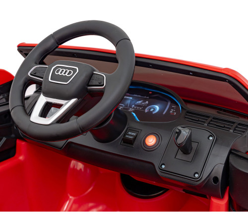 Дитяча акумуляторна машинка Audi Q7 NEW LIFT Червона Дитяча акумуляторна машинка Audi Q7 NEW LIFT Червона