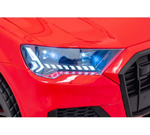 Дитяча акумуляторна машинка Audi Q7 NEW LIFT Червона Дитяча акумуляторна машинка Audi Q7 NEW LIFT Червона