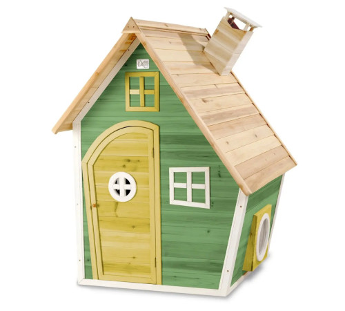 Будиночок дерев'яний EXIT Fantasia 128 х 108 х 171 см - зелений