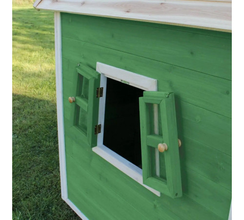 Будиночок дерев'яний EXIT Fantasia 128 х 108 х 171 см - зелений