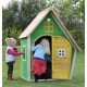 Будиночок дерев'яний EXIT Fantasia 128 х 108 х 171 см - зелений