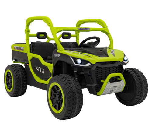 Дитяча акумуляторна вантажівка фермерська UTV Racing Green Дитяча акумуляторна вантажівка фермерська UTV Racing Green