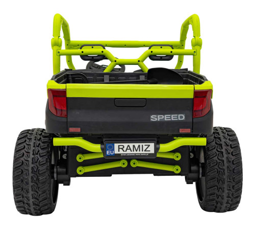 Дитяча акумуляторна вантажівка фермерська UTV Racing Green Дитяча акумуляторна вантажівка фермерська UTV Racing Green