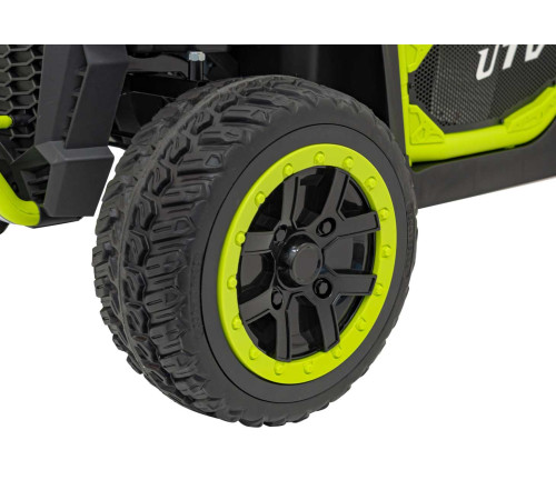 Дитяча акумуляторна вантажівка фермерська UTV Racing Green Дитяча акумуляторна вантажівка фермерська UTV Racing Green