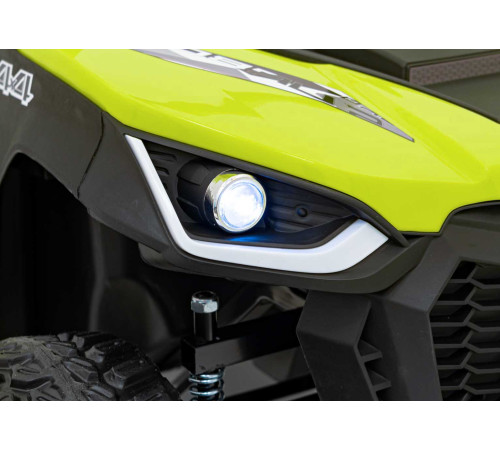 Дитяча акумуляторна вантажівка фермерська UTV Racing Green Дитяча акумуляторна вантажівка фермерська UTV Racing Green