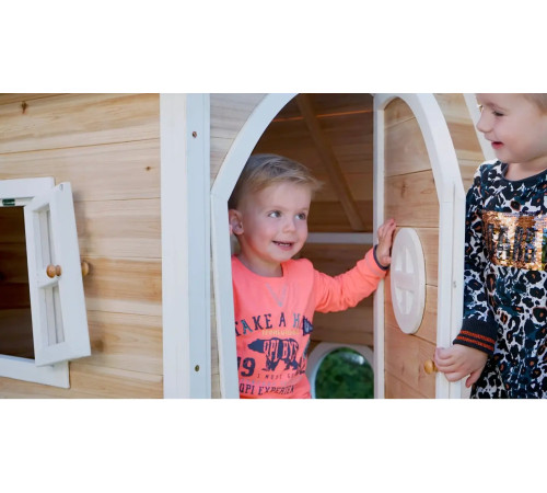 Будиночок дерев'яний EXIT Fantasia 100, бежевий