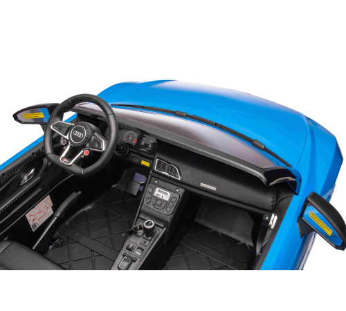 Дитяча акумуляторна машинка Audi Spyder R8 LIFT Синя Дитяча акумуляторна машинка Audi Spyder R8 LIFT Синя
