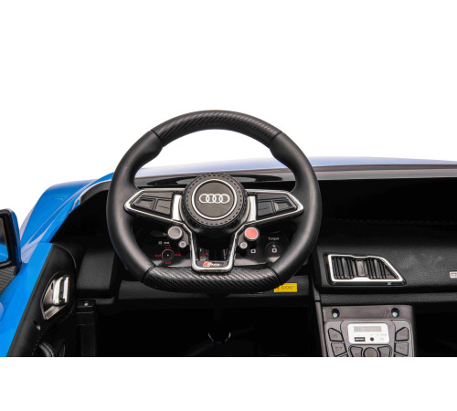 Дитяча акумуляторна машинка Audi Spyder R8 LIFT Синя Дитяча акумуляторна машинка Audi Spyder R8 LIFT Синя