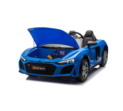 Дитяча акумуляторна машинка Audi Spyder R8 LIFT Синя Дитяча акумуляторна машинка Audi Spyder R8 LIFT Синя