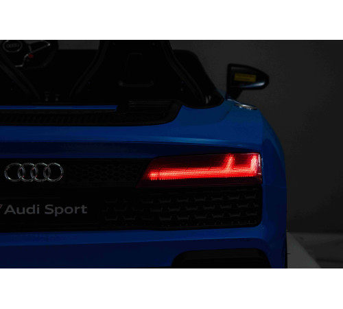 Дитяча акумуляторна машинка Audi Spyder R8 LIFT Синя Дитяча акумуляторна машинка Audi Spyder R8 LIFT Синя