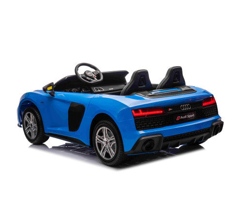 Дитяча акумуляторна машинка Audi Spyder R8 LIFT Синя Дитяча акумуляторна машинка Audi Spyder R8 LIFT Синя