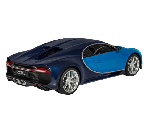 Bugatti Chiron blue RASTAR модель 1:14 Автомобіль на дистанційному керуванні + світлодіодні фари + пульт 2,4 ГГц Bugatti Chiron blue RASTAR модель 1:14 Автомобіль на дистанційному керуванні + світлодіодні фари + пульт 2,4 ГГц