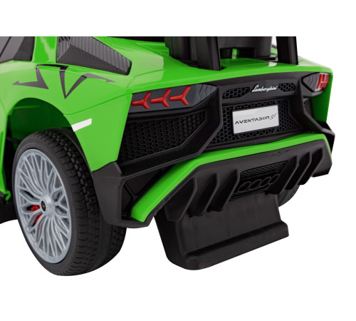 Дитячий толокар Lamborghini Aventador SV Зелений Дитячий толокар Lamborghini Aventador SV Зелений