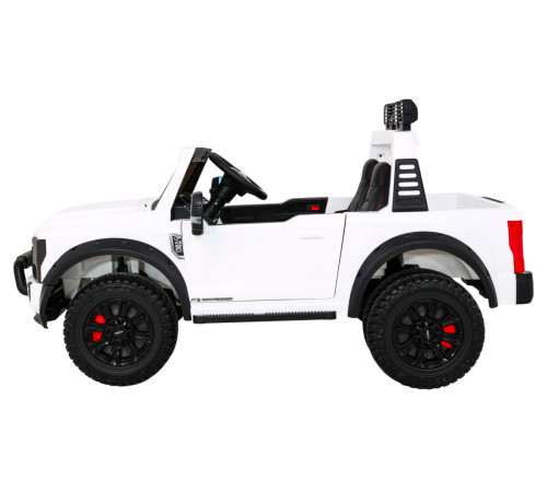 Дитяча акумуляторна машинка Ford Super Duty Біла Дитяча акумуляторна машинка Ford Super Duty Біла