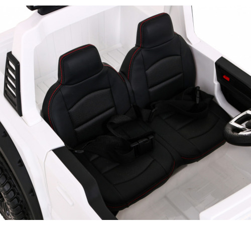 Дитяча акумуляторна машинка Ford Super Duty Біла Дитяча акумуляторна машинка Ford Super Duty Біла