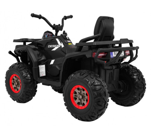 Дитячий акумуляторний квадроцикл Quad ATV Desert Чорний Дитячий акумуляторний квадроцикл Quad ATV Desert Чорний