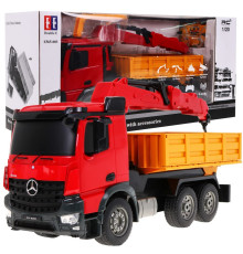 Автокран HDS для дітей 6+ Mercedes-Benz Arocs Дистанційне керування 1:20 Рухомі частини