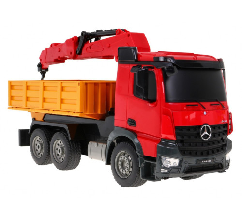 Автокран HDS для дітей 6+ Mercedes-Benz Arocs Дистанційне керування 1:20 Рухомі частини Автокран HDS для дітей 6+ Mercedes-Benz Arocs Дистанційне керування 1:20 Рухомі частини