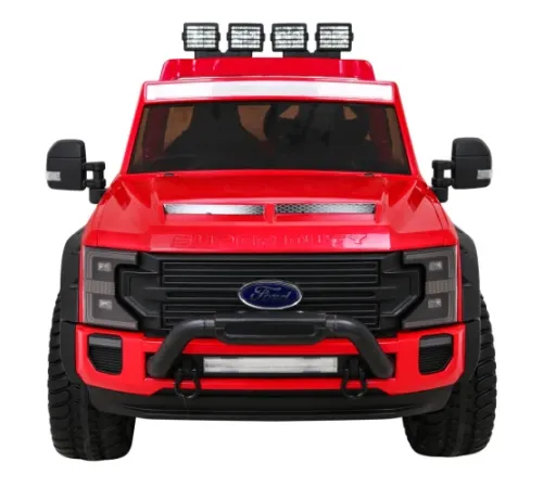 Дитяча акумуляторна машинка Ford Super Duty Червона