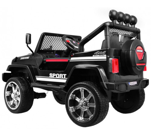 Дитячий акумуляторний позашляховик Raptor Drifter Чорний Дитячий акумуляторний позашляховик Raptor Drifter Чорний