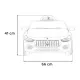 Дитячий акумуляторний автомобіль Maserati Ghibli