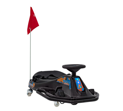 Дитяча акумуляторна машинка Racing Drifter Чорна Дитяча акумуляторна машинка Racing Drifter Чорна