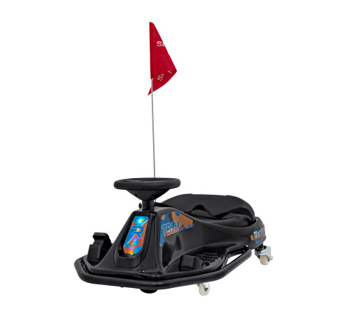 Дитяча акумуляторна машинка Racing Drifter Чорна Дитяча акумуляторна машинка Racing Drifter Чорна