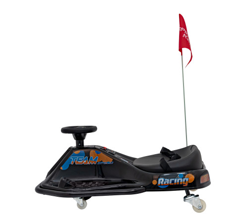 Дитяча акумуляторна машинка Racing Drifter Чорна Дитяча акумуляторна машинка Racing Drifter Чорна