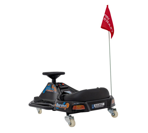 Дитяча акумуляторна машинка Racing Drifter Чорна Дитяча акумуляторна машинка Racing Drifter Чорна