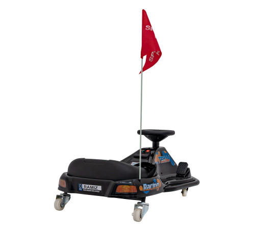 Дитяча акумуляторна машинка Racing Drifter Чорна Дитяча акумуляторна машинка Racing Drifter Чорна