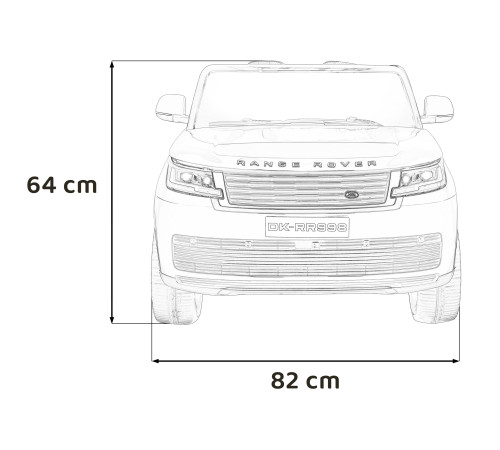 Автомобіль Range Rover SUV Lift Red