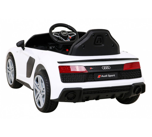 Дитяча акумуляторна машинка Audi R8 LIFT Біла Дитяча акумуляторна машинка Audi R8 LIFT Біла