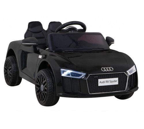 Дитяча акумуляторна машинка Audi R8 Чорна Дитяча акумуляторна машинка Audi R8 Чорна