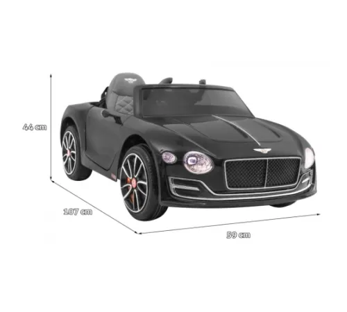 Дитяча акумуляторна машинка Bentley EXP 12 Чорна Дитяча акумуляторна машинка Bentley EXP 12 Чорна