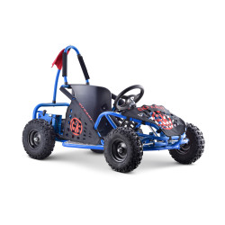 Дитячий акумуляторний картинг Fast Dragon Blue 30 км/год 