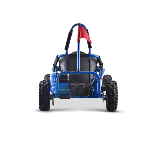 Дитячий акумуляторний картинг Fast Dragon Blue 30 км/год 