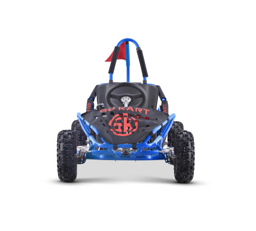 Дитячий акумуляторний картинг Fast Dragon Blue 30 км/год 