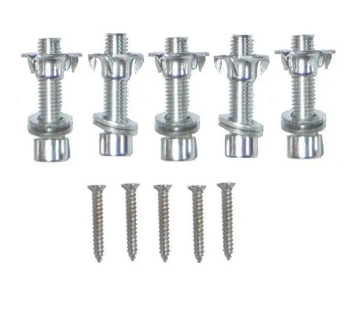 Набір зачепів для скеледрому WCG 5 штук L-розмір