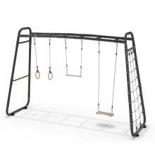 Спортивний комплекс Exit GetSet MB310, 379 х 115 х 248 см - сірий